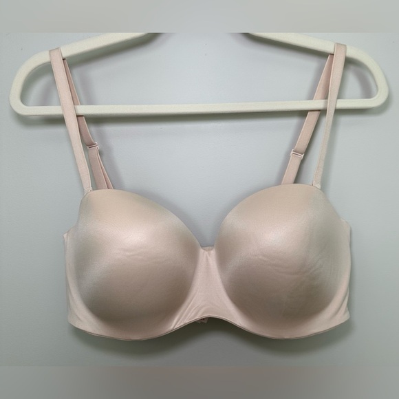 Victoria's Secret Other - Victorias Secret Body‎ by Victoria Multi-Way Convertible Strapless Bra Nude 36DD